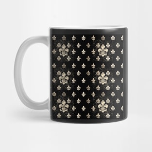 Fleur de Lys-Black & Gold2 Mug